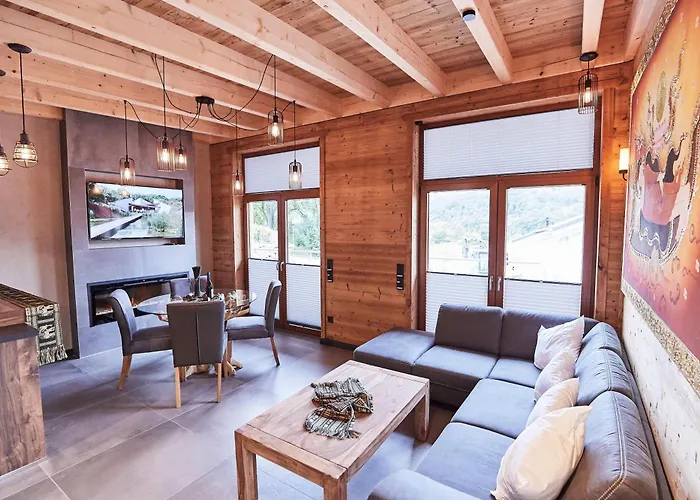 別荘 Wellness Ferienhaus “Lotus Ii” Rieden